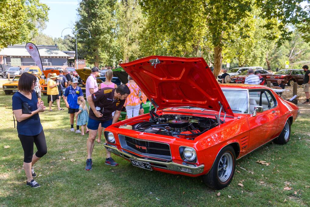 Hundreds of people walked through the display, part of Monaro Club of Victoria's three-day program in Albury-Wodonga. Picture by Mark Jesser