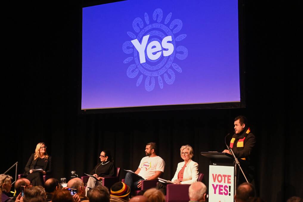 Separate Wodonga forums last month outlined reasons to vote "yes" and "no" in the coming Voice referendum. Picture by Mark Jesser