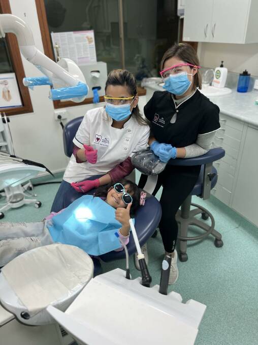 Albury dentist Ruchi Chandra says children need regular check-ups at their dentist, with sugary foods to be eaten in moderation, on special occasions. Picture supplied.