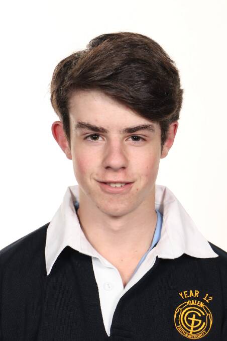 Dux for Galen Catholic College in 2022 is Brodie Watson with an ATAR of 96.5 placing him in the top 3 per cent of students in the state. Picture supplied 