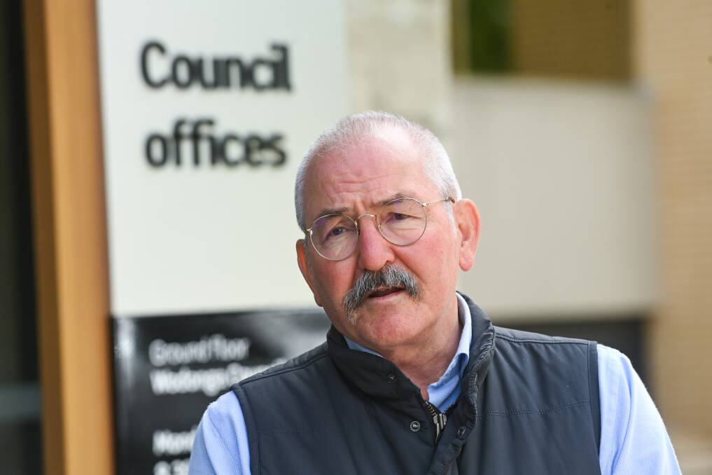 One reader congratulates Wodonga mayor Ron Mildren for his determined efforts to have a more equable council. Picture by Mark Jesser 