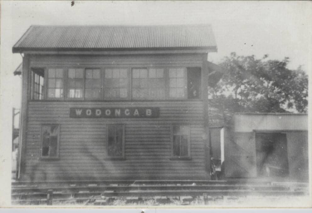 Signal box B controlled the gates at the High Street, Wodonga, level crossing when the train line went through the middle of town. It was demolished when the gates were removed. Picture supplied