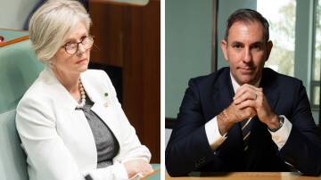 Indi MP Helen Haines and Treasurer Jim Chalmers. File pictures