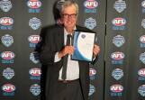 Holbrook's Bert Haynes was inducted into the NSW Australian Football Hall of Fame at a gala dinner at the Sydney Cricket Ground (SCG) on Friday night.