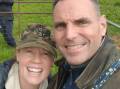 Former military pilot Daniel Duggan, pictured with wife Saffrine, is fighting extradition to the US. (HANDOUT/DUGGAN FAMILY)