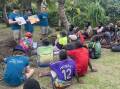 Members of the Albury based Hive Rotary Club have been providing programs in Vanuatu. Picture supplied